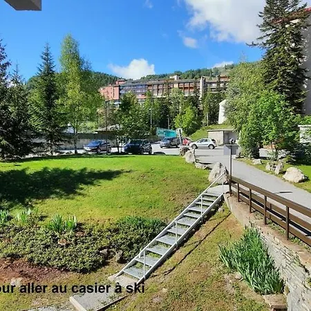 T2 Immeuble Chanteclerc 6 Personnes 37m2 Praloup 1600 Apartment