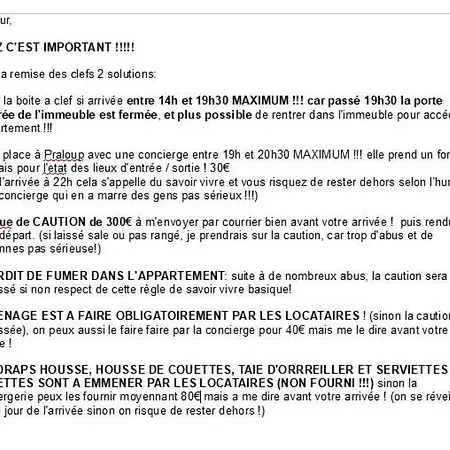 Apartment T2 Immeuble Chanteclerc 6 Personnes 37m2 Praloup 1600